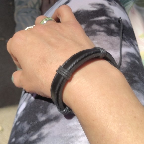 Genuine Leather Bracelet #2 - Picture 5 of 6